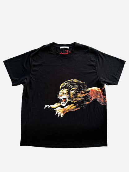 Givenchy Black Lion Graphic T-Shirt