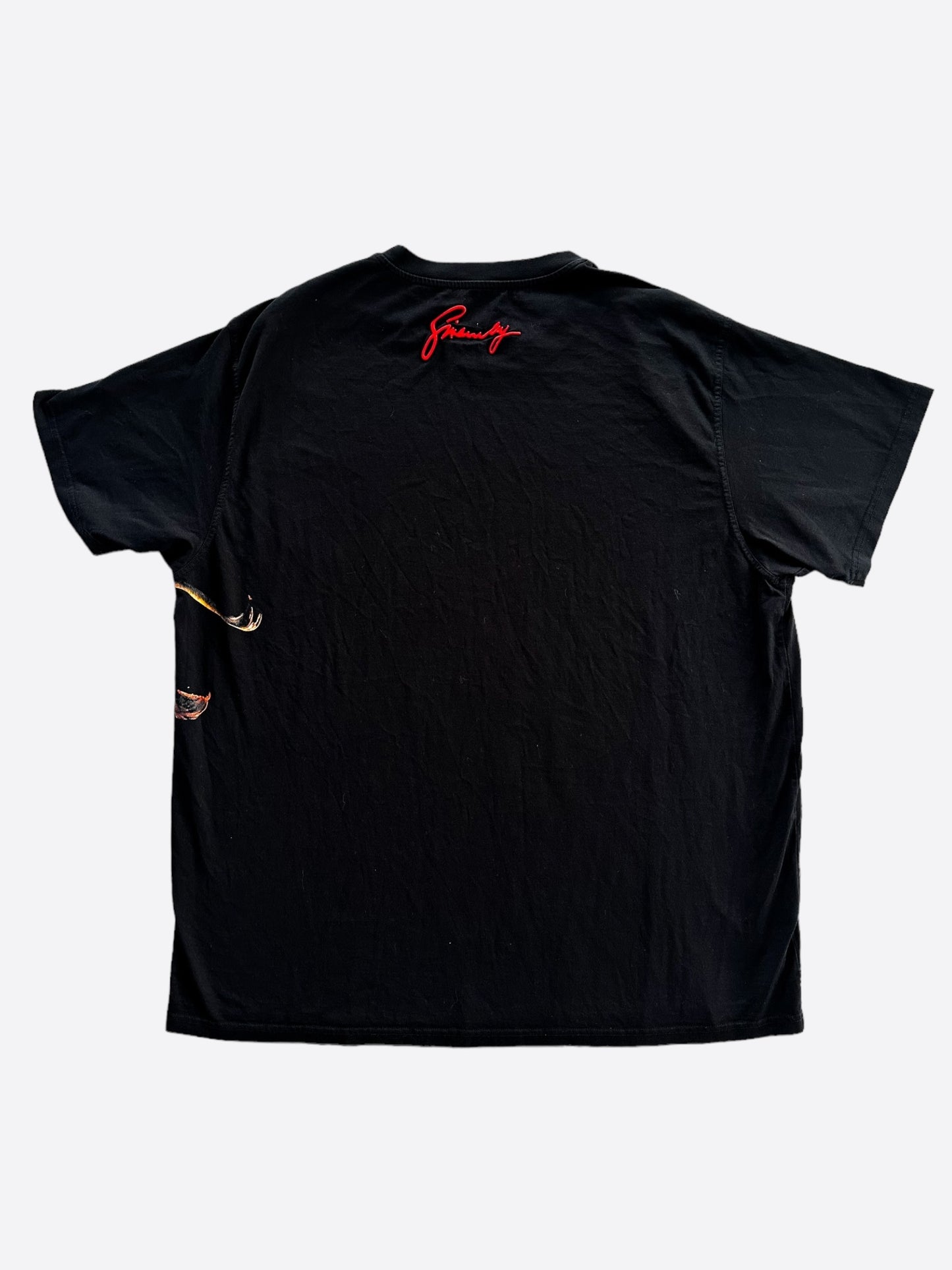 Givenchy Black Lion Graphic T-Shirt