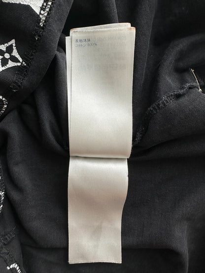 Louis Vuitton Black & White Monogram Gradient T-Shirt