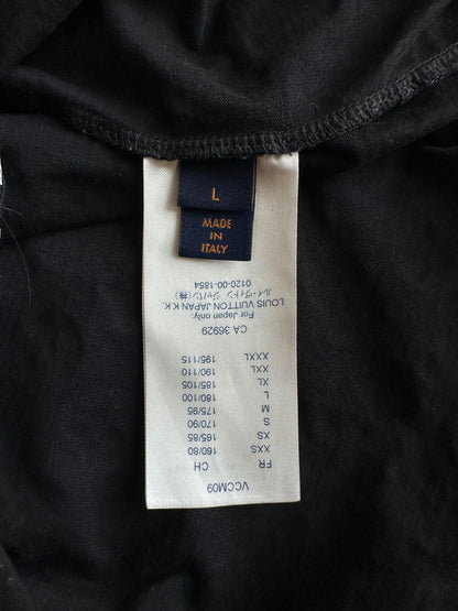 Louis Vuitton Black & White Monogram Gradient T-Shirt