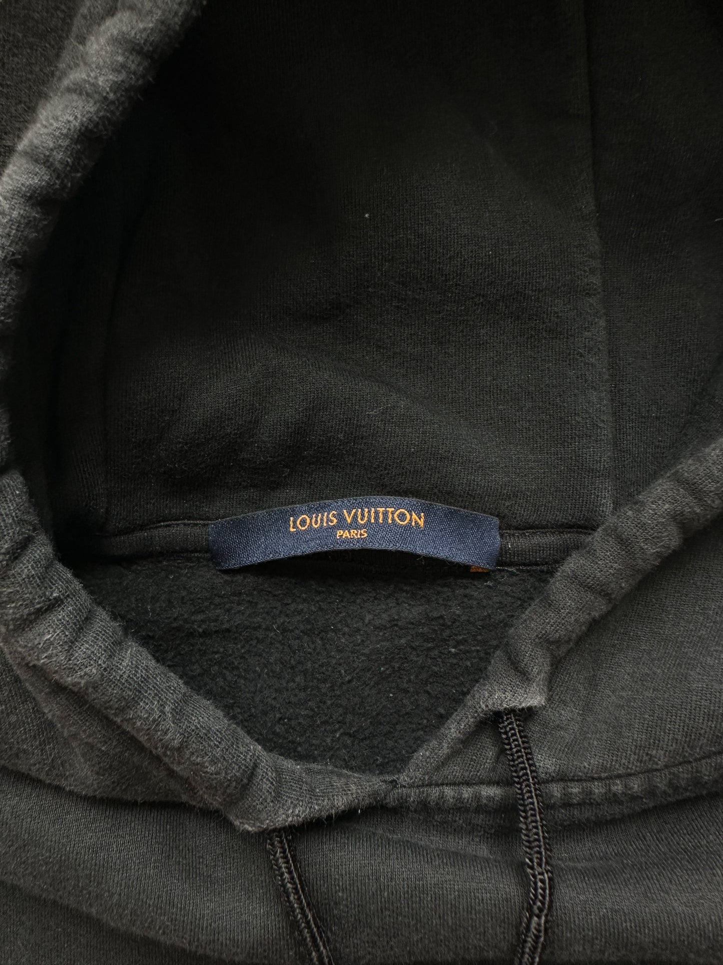 Louis Vuitton Black Reflective Sleeves Gravity Hoodie