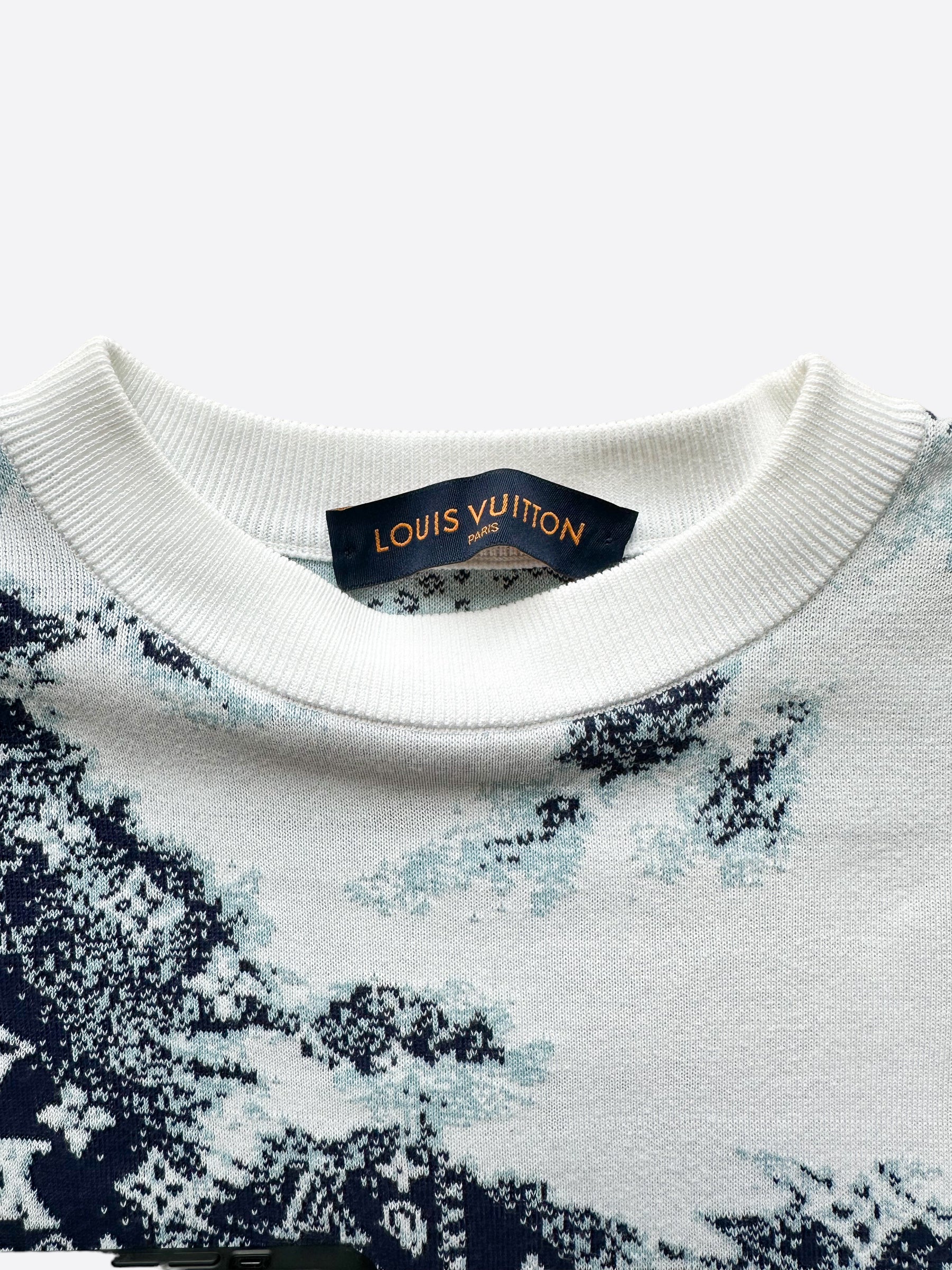 Louis Vuitton, Sweaters, Louis Vuitton Mens Monogram Bandana Crewneck  Sweater