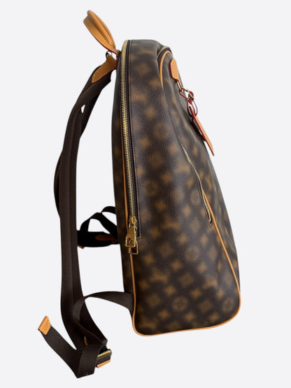 Louis Vuitton Brown Blurry Monogram Ellipse Backpack
