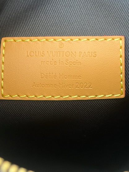 Louis Vuitton Brown Blurry Monogram Cruiser Hobo Bag