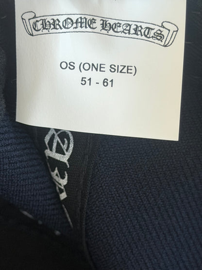 Chrome Hearts Navy & Red CH Logo Hat