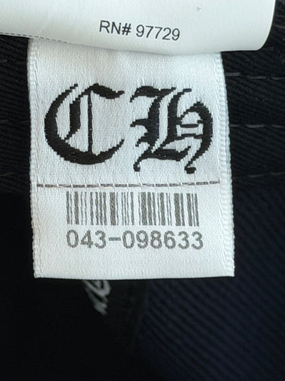 Chrome Hearts Navy & Red CH Logo Hat