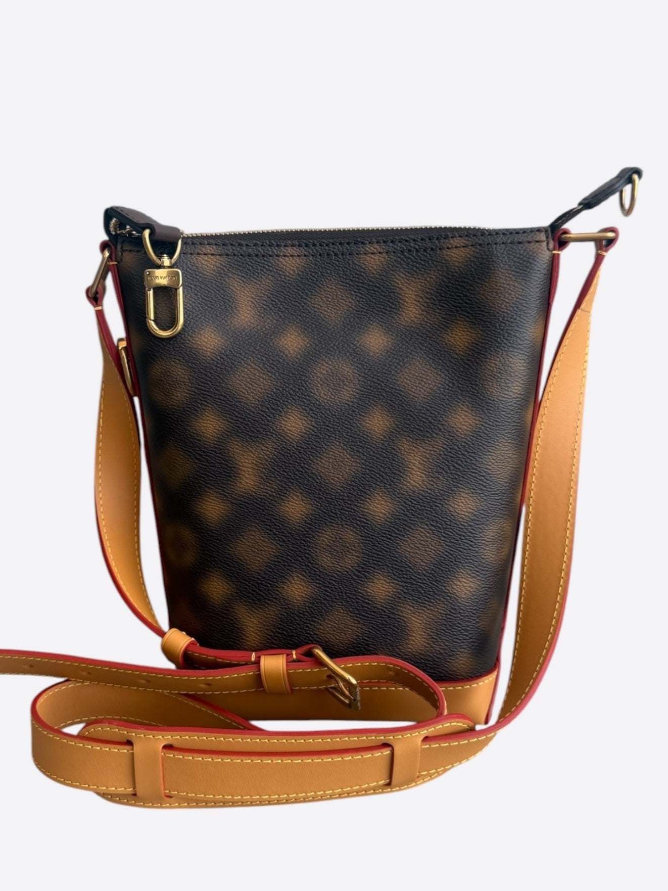 Louis Vuitton Brown Blurry Monogram Cruiser Hobo Bag