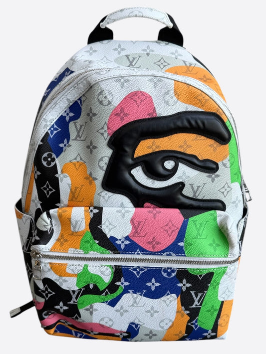 Louis Vuitton KidSuper Multicolor Monogram Discovery Backpack