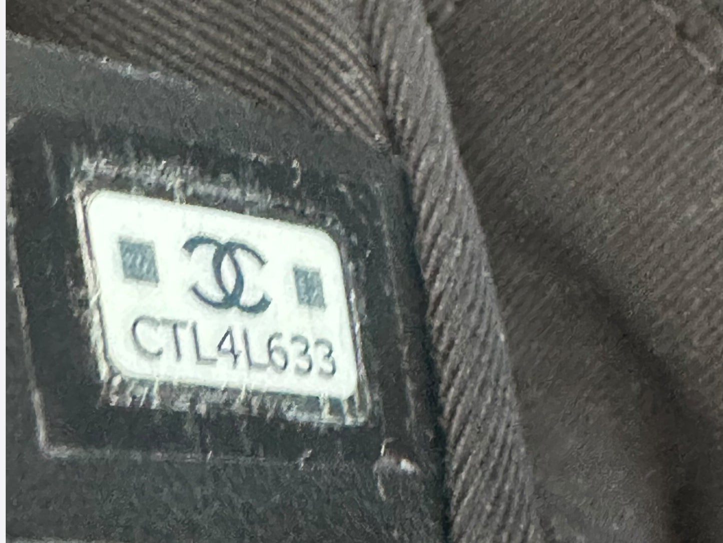 Chanel Black Lambskin Quilted Medium Uniform Bumbag