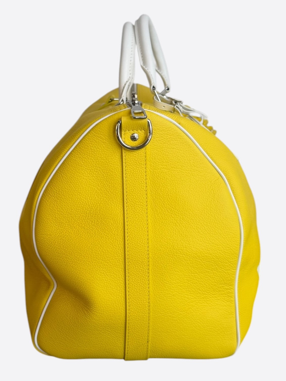 Louis Vuitton Yellow Everyday Logo Keepall 50