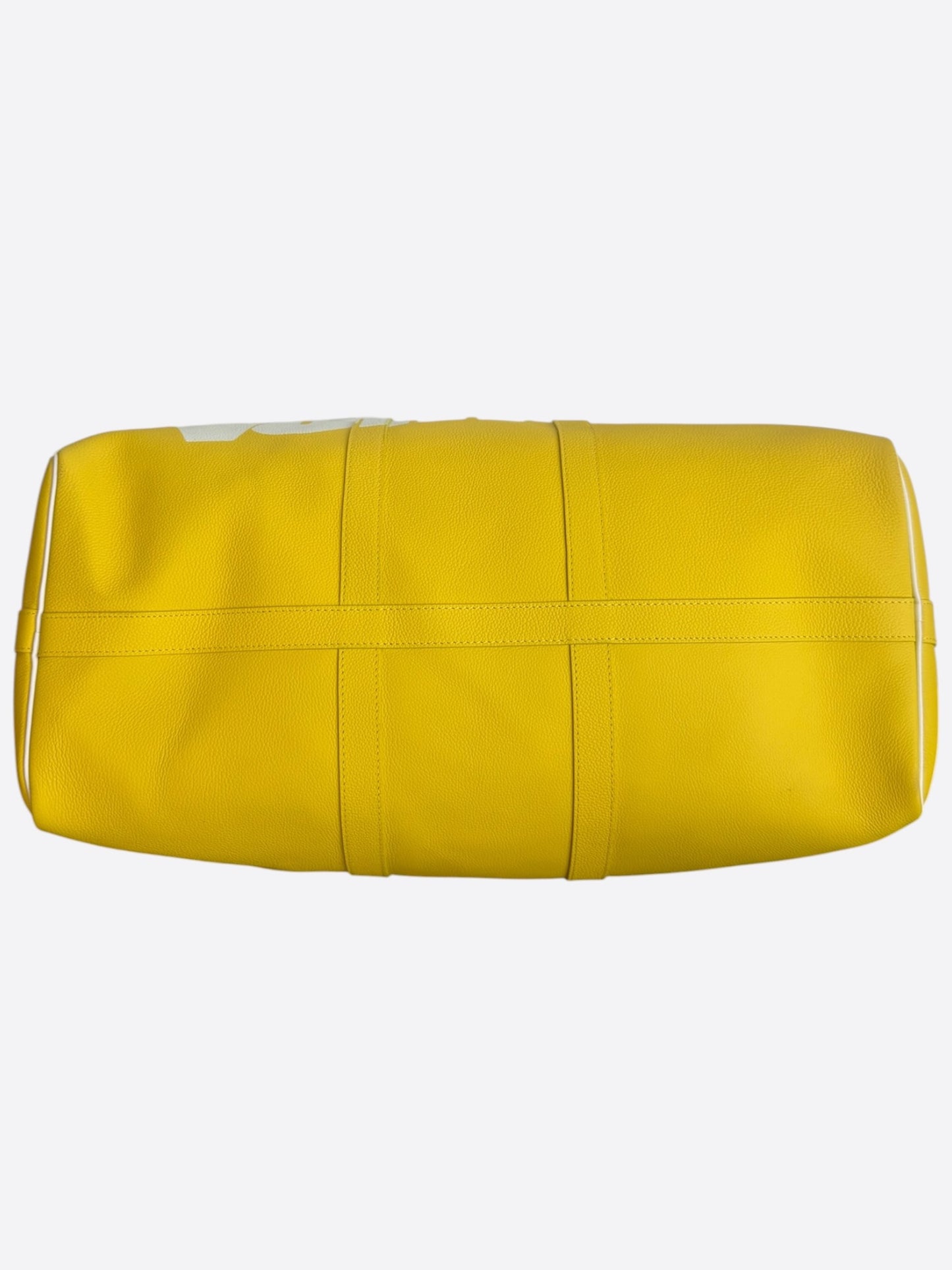 Louis Vuitton Yellow Everyday Logo Keepall 50