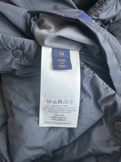Louis Vuitton Black Embroidered Monogram Puffer Jacket