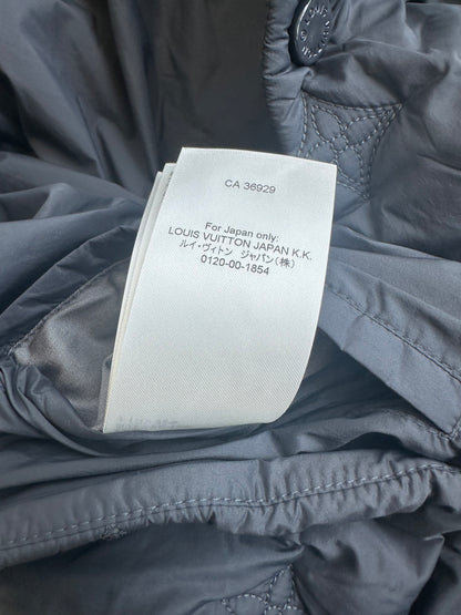 Louis Vuitton Black Embroidered Monogram Puffer Jacket