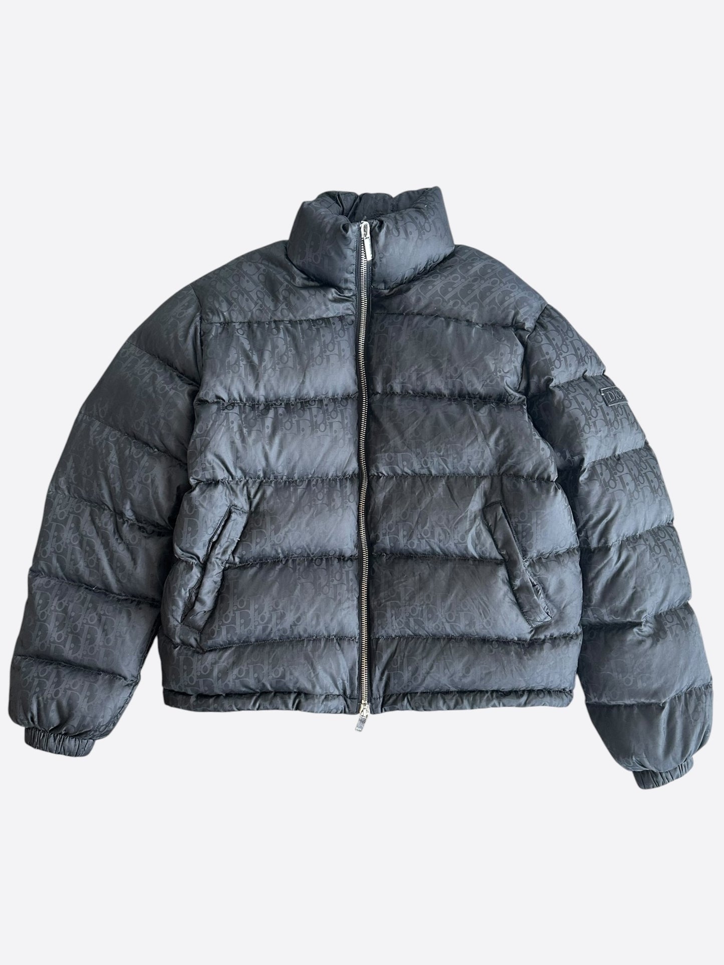 Dior Black Oblique Puffer Jacket