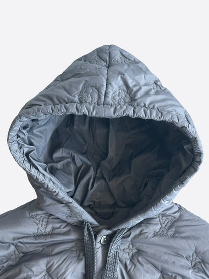 Louis Vuitton Black Embroidered Monogram Puffer Jacket