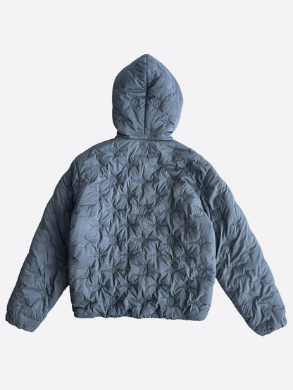 Louis Vuitton Black Embroidered Monogram Puffer Jacket