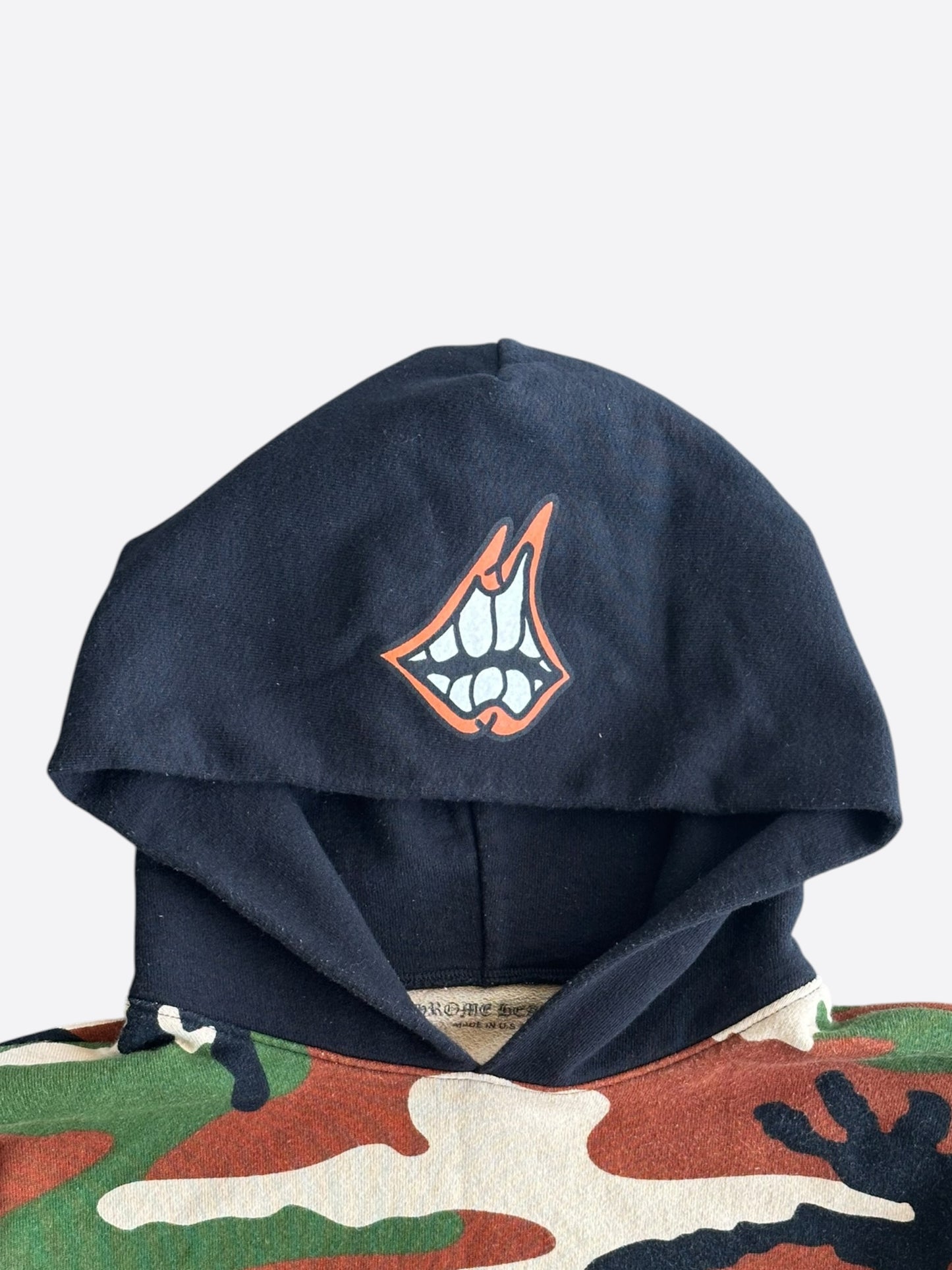 Chrome Hearts Matty Boy Camouflage Caution Hoodie