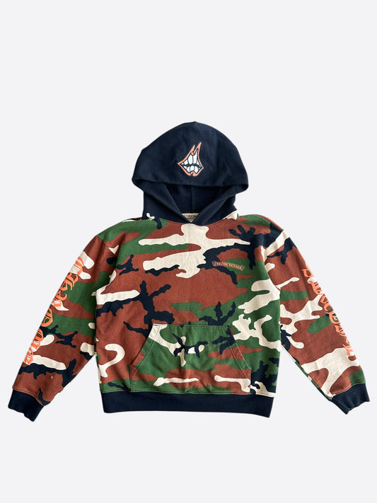 Chrome Hearts Matty Boy Camouflage Caution Hoodie