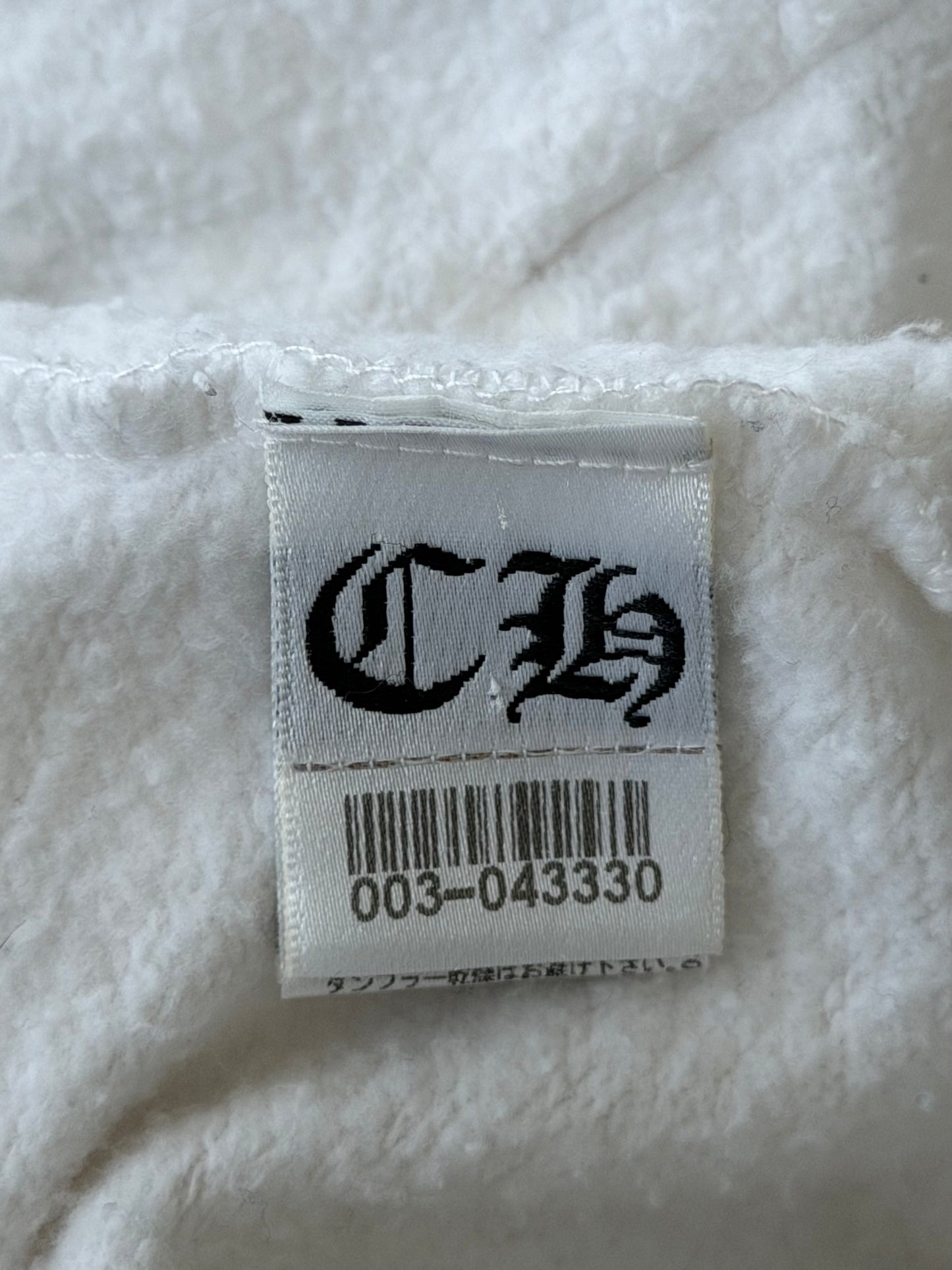 Chrome Hearts White & Black USA Flag Zip Up Hoodie
