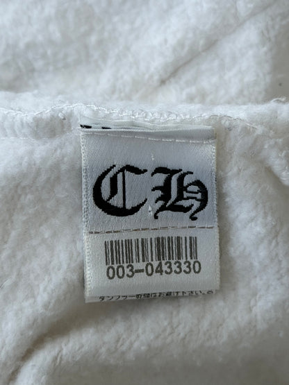 Chrome Hearts White & Black USA Flag Zip Up Hoodie