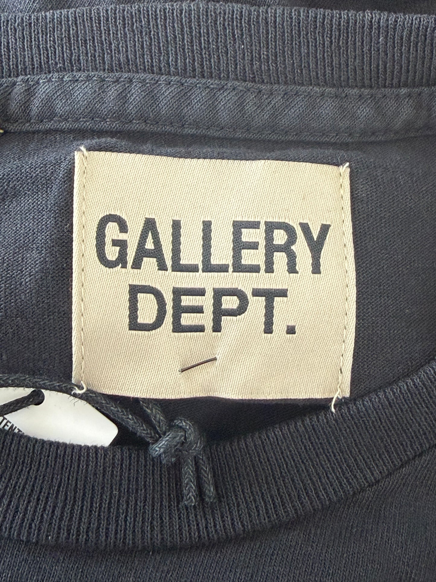 Gallery Dept Black & Red Stop Being Racist T-Shirt