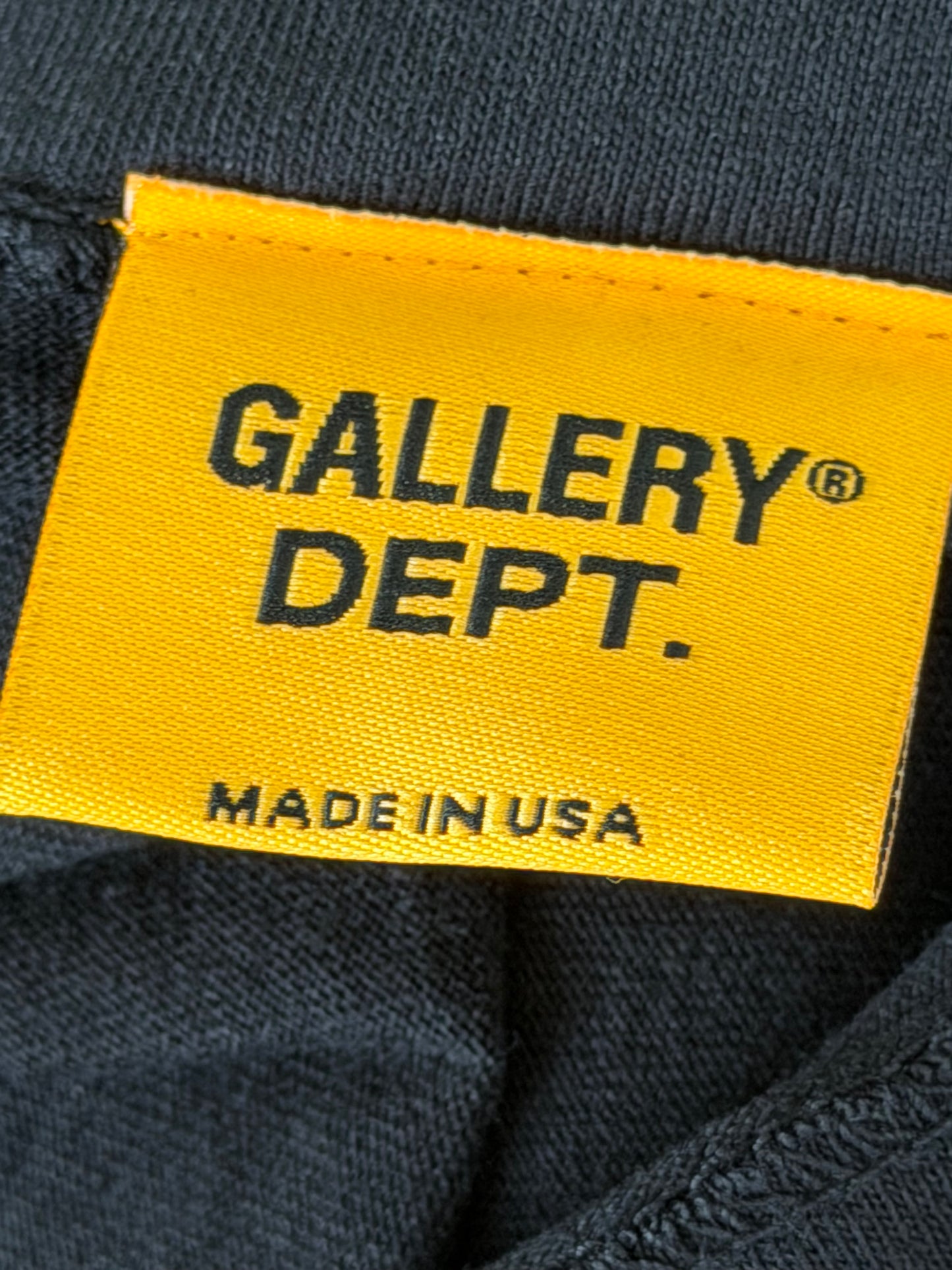 Gallery Dept Black & Red Stop Being Racist T-Shirt