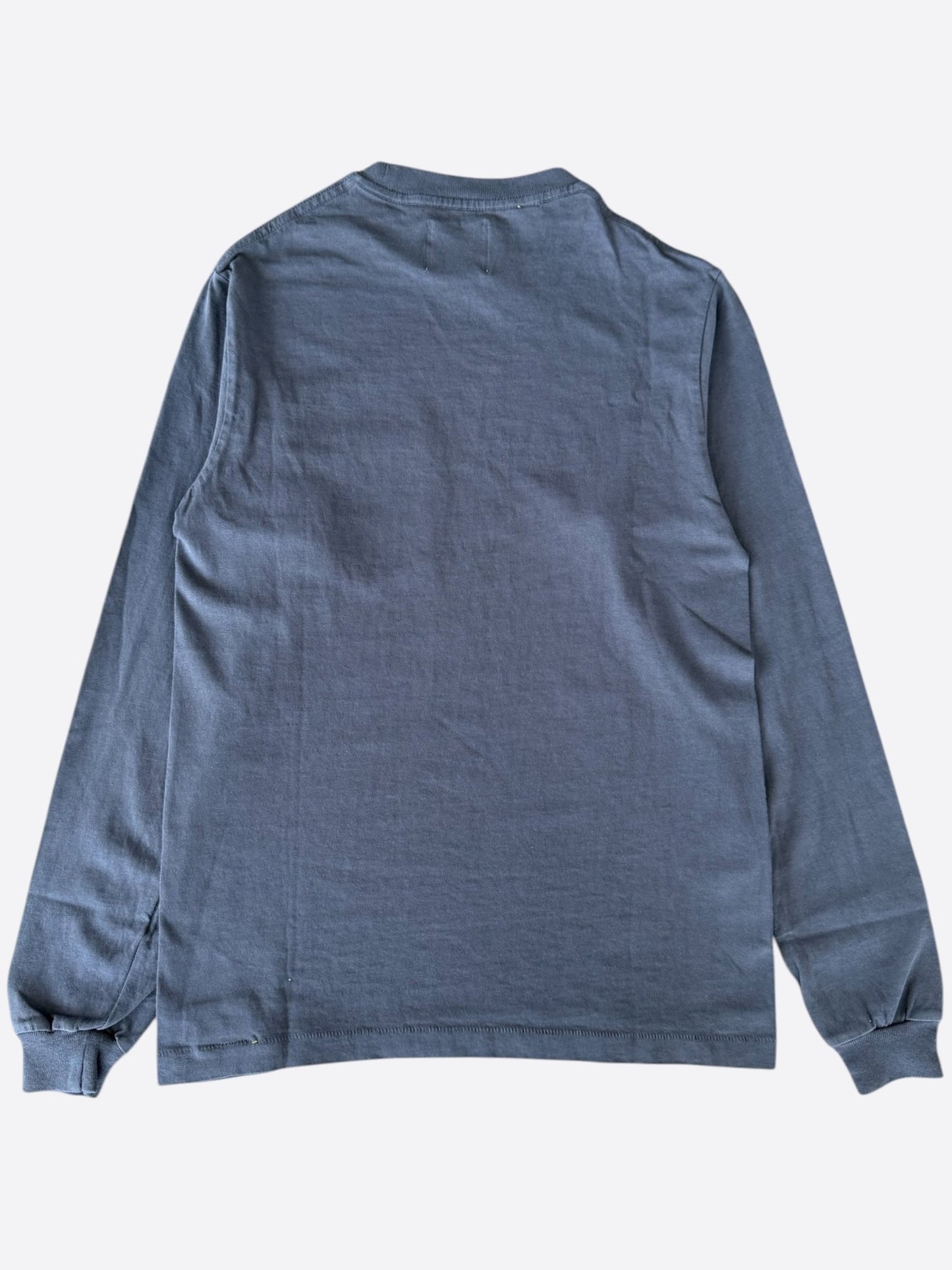Gallery Dept Faded Black & White French Logo Longsleeve T-Shirt