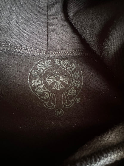 Chrome Hearts PurpleHausMafia Black & Green Skull Logo Hoodie