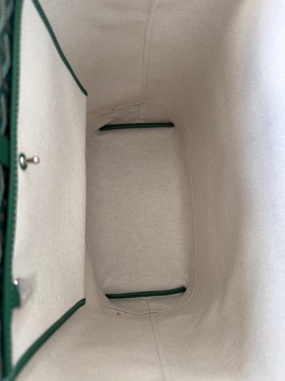 Goyard Green Cisalpin Backpack