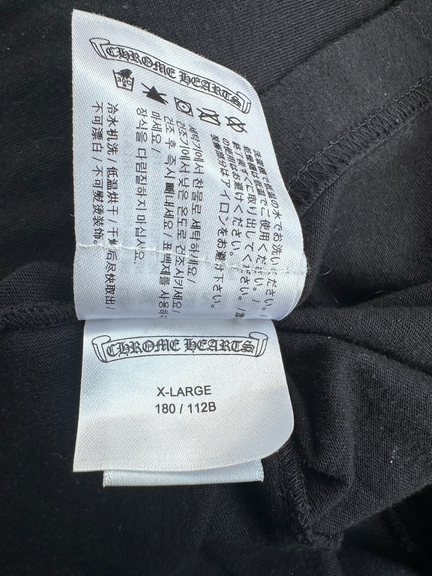 Chrome Hearts Black & Multicolor Cross Longsleeve T-Shirt
