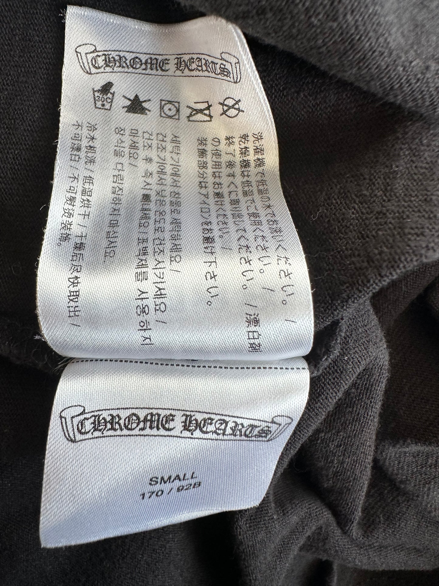 Chrome Hearts Black Matty Boy Stay Fast Longsleeve T-Shirt