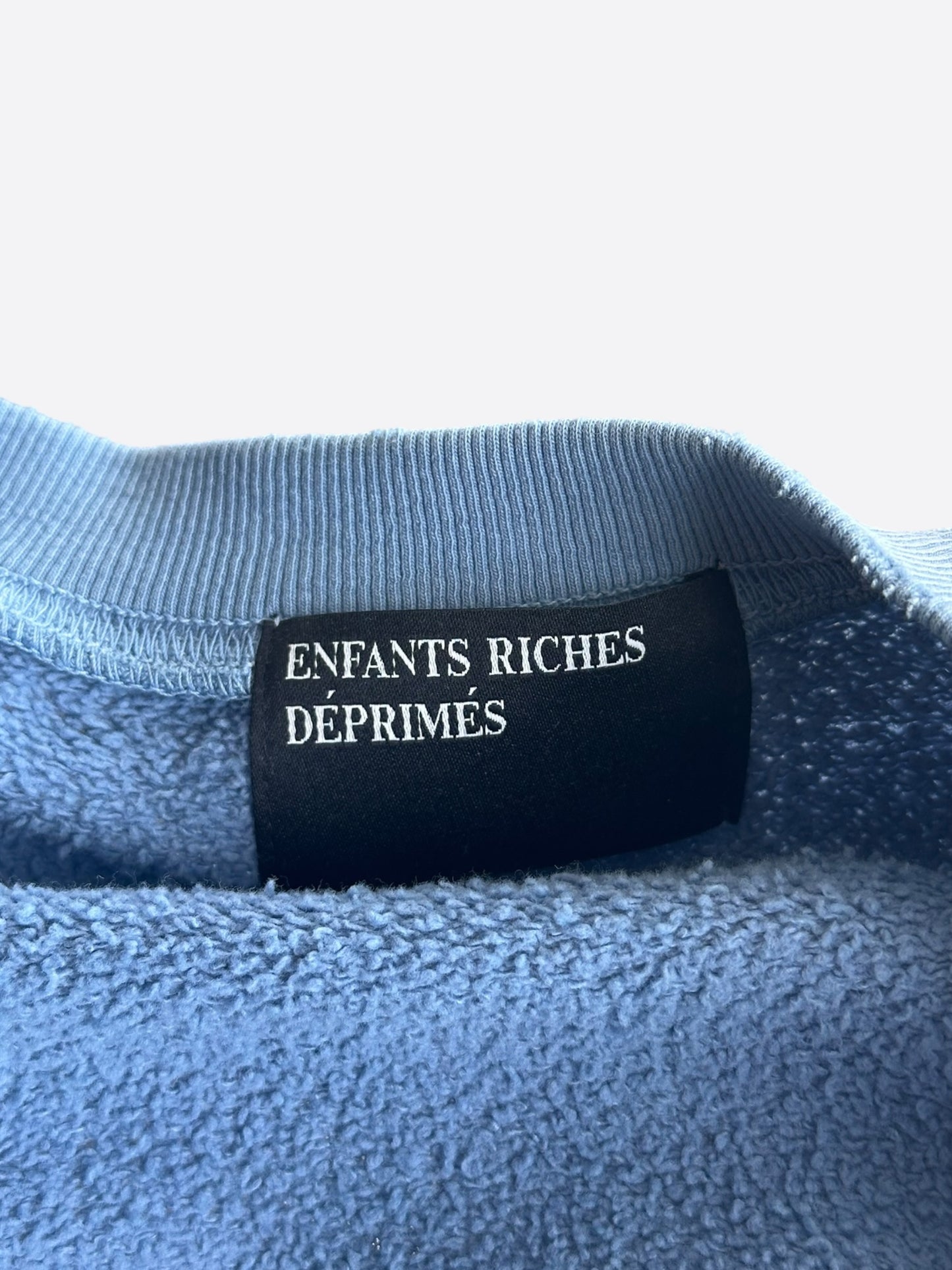 Enfants Riches Deprimes Blue Singing Nun Sweater