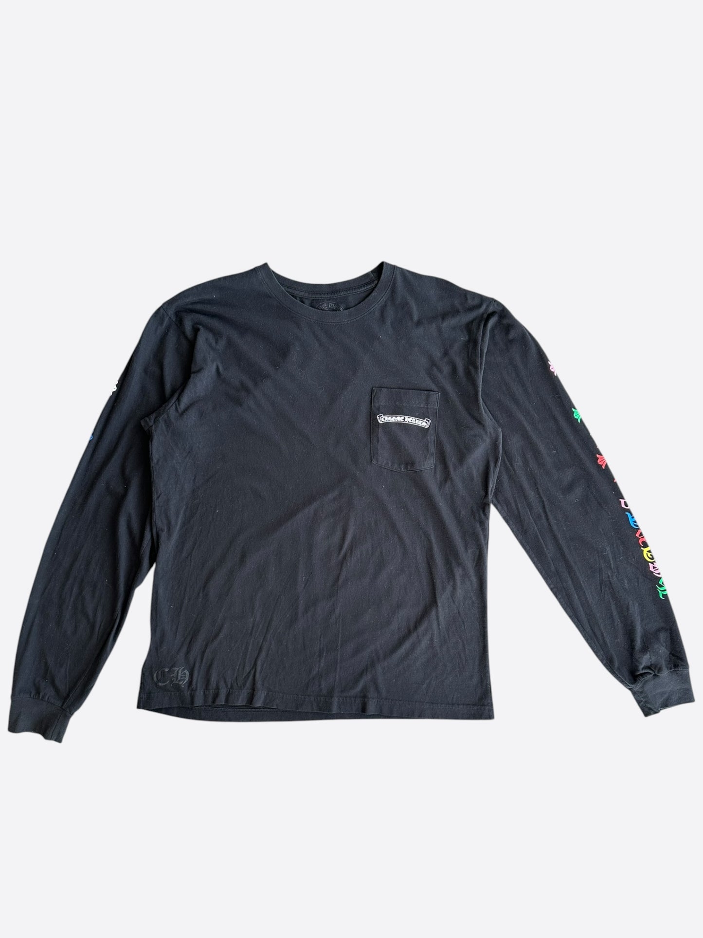 Chrome Hearts Black & Multicolor Cross Longsleeve T-Shirt