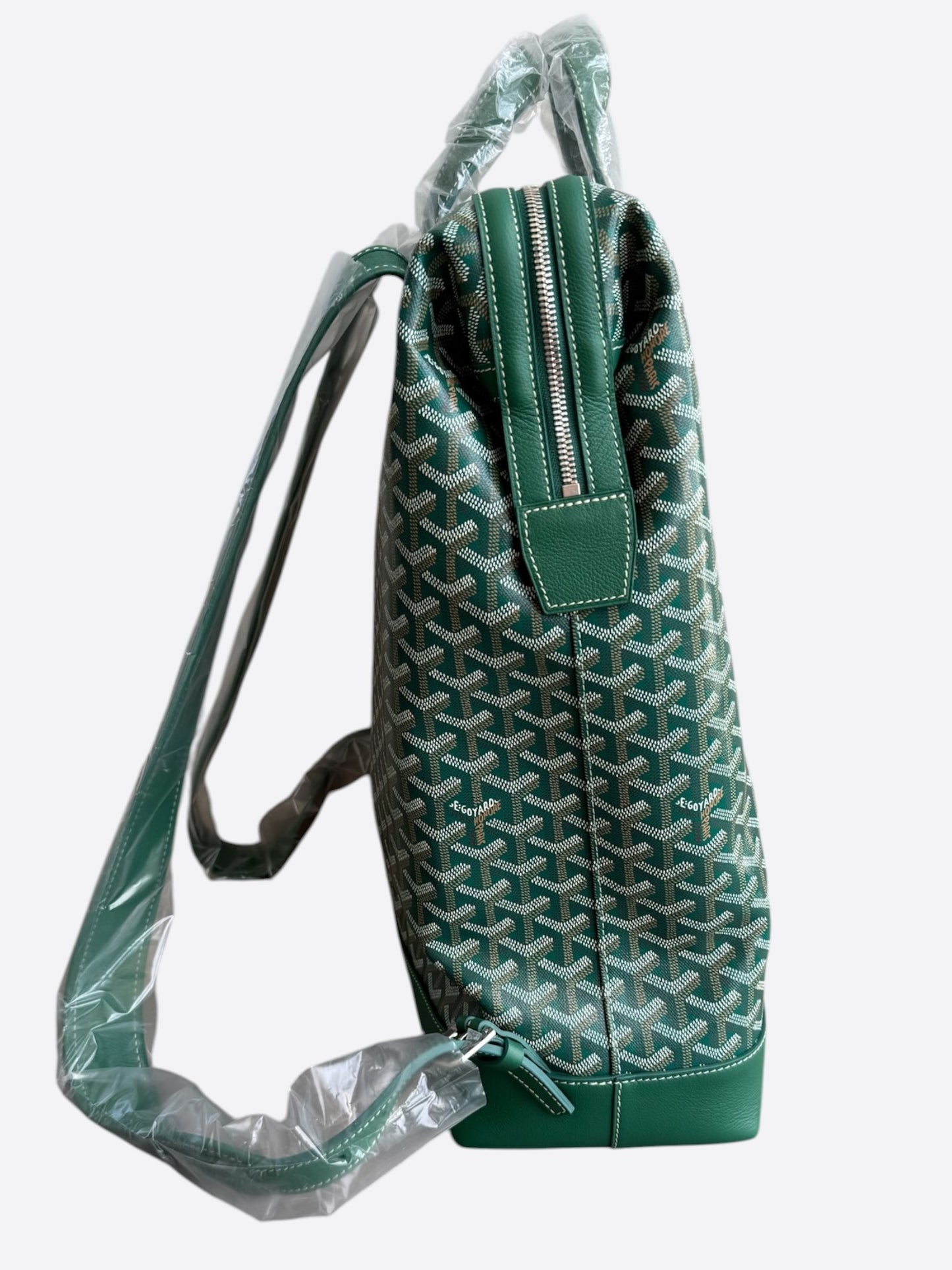 Goyard Green Cisalpin Backpack