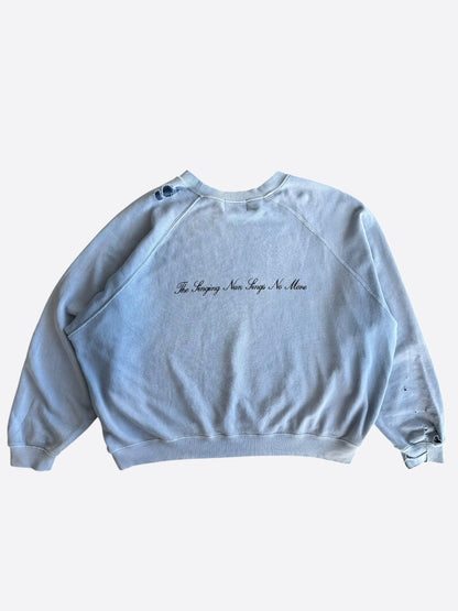 Enfants Riches Deprimes Blue Singing Nun Sweater
