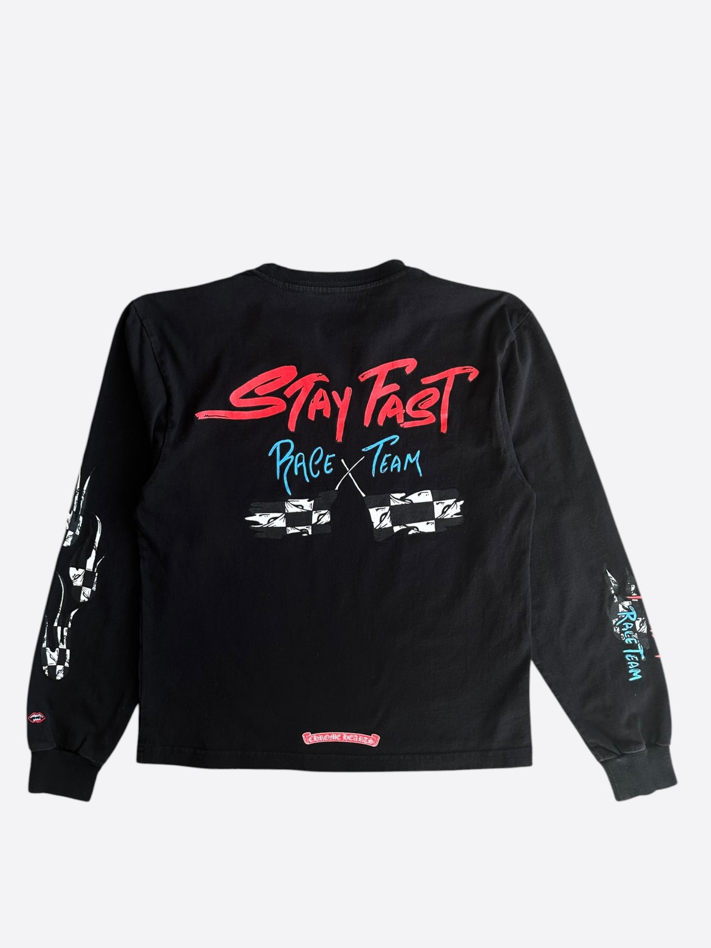 Chrome Hearts Black Matty Boy Stay Fast Longsleeve T-Shirt