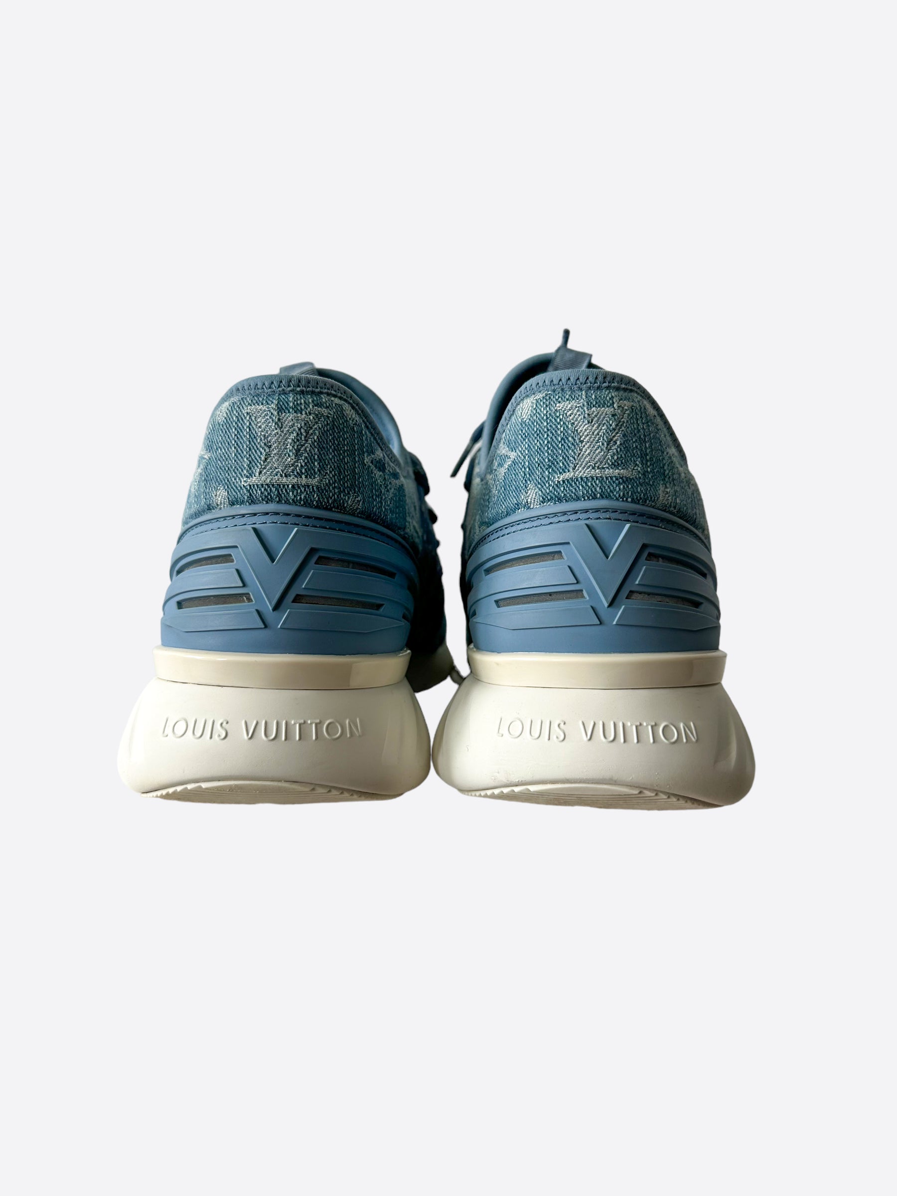 Louis Vuitton Louis Vuitton Fastlane Denim Monogram Sneaker