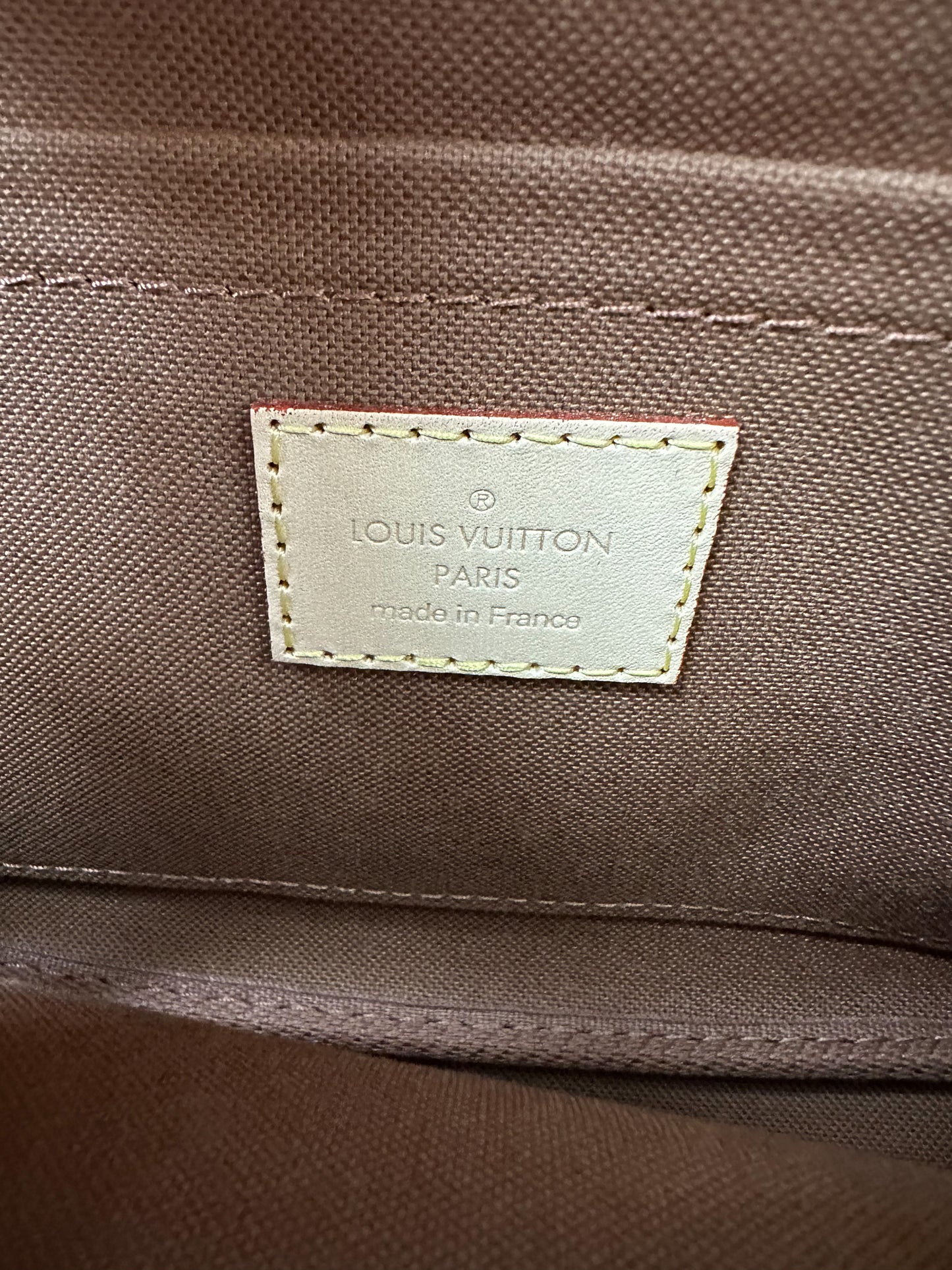 Louis Vuitton Khaki Strap Monogram Multi Pochette