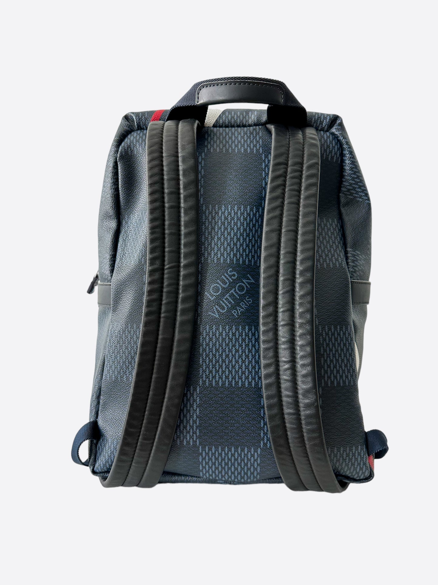 louis vuitton apollo backpack used Louis Vuitton Navy World Cup Apollo Backpack – Savonches
