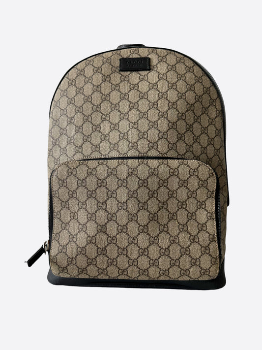 Gucci GG Supreme Brown Oblique Backpack