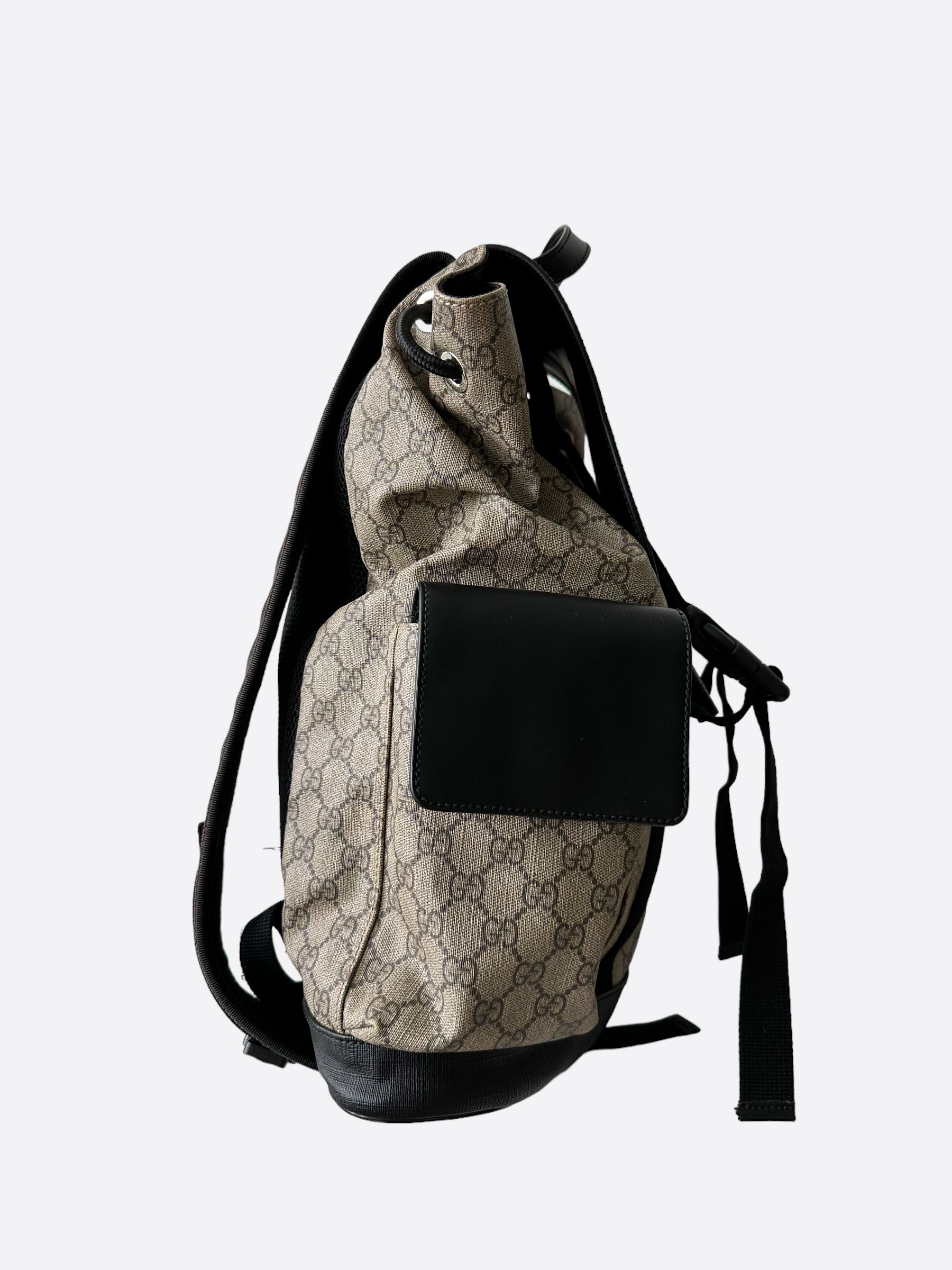 Gucci Tan Supreme GG Monogram Backpack – Savonches