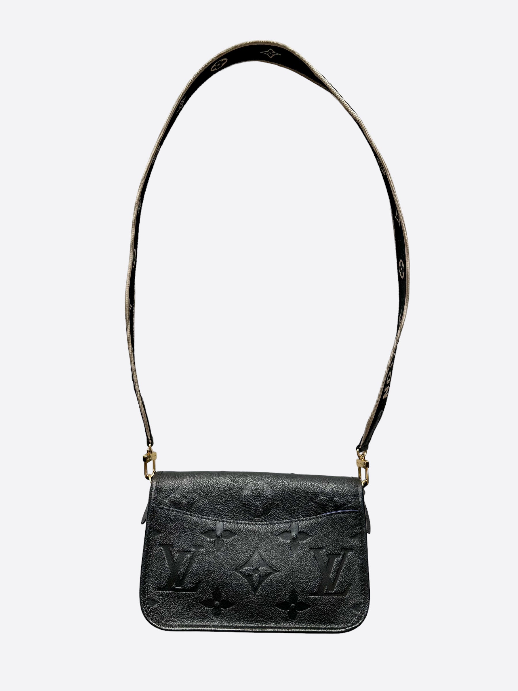 Louis Vuitton Diane, Black, One Size