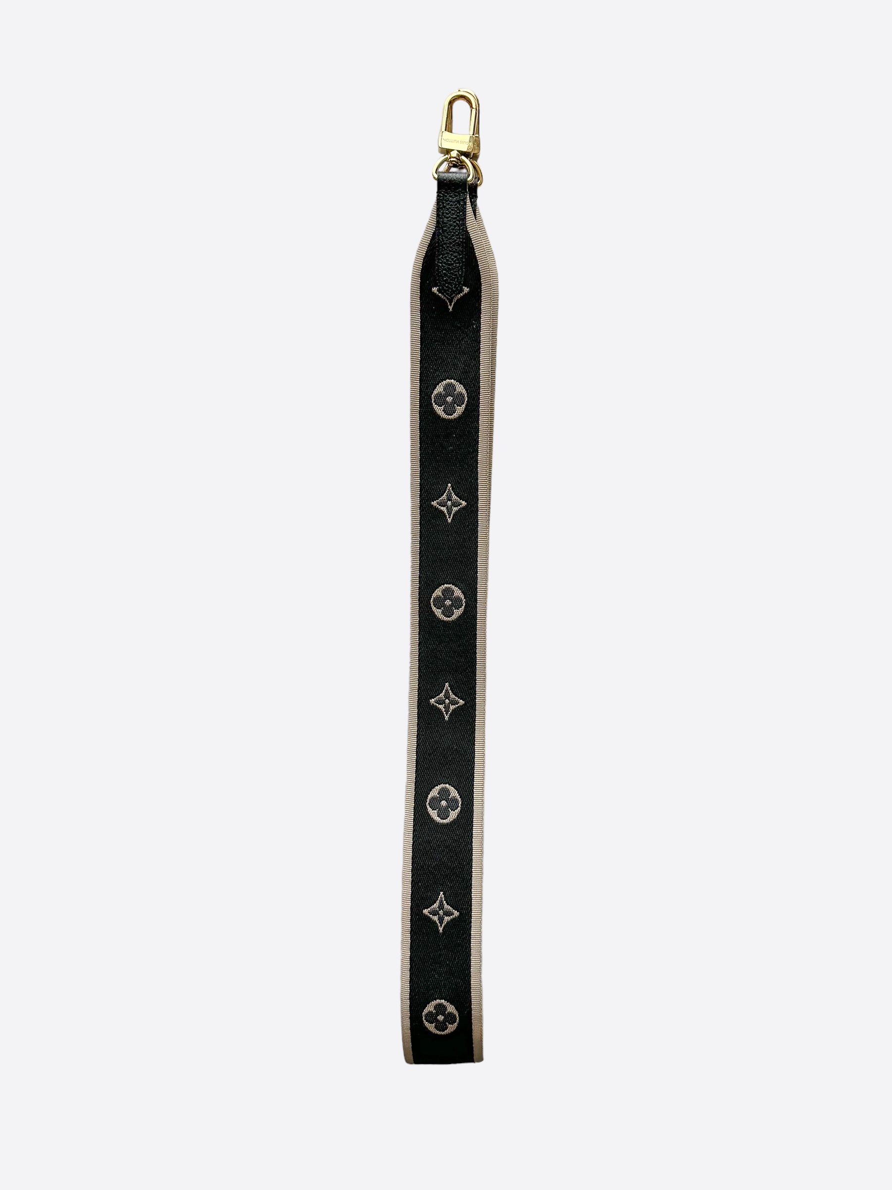 Louis Vuitton Diane Monogram Black White Strap - NOBLEMARS