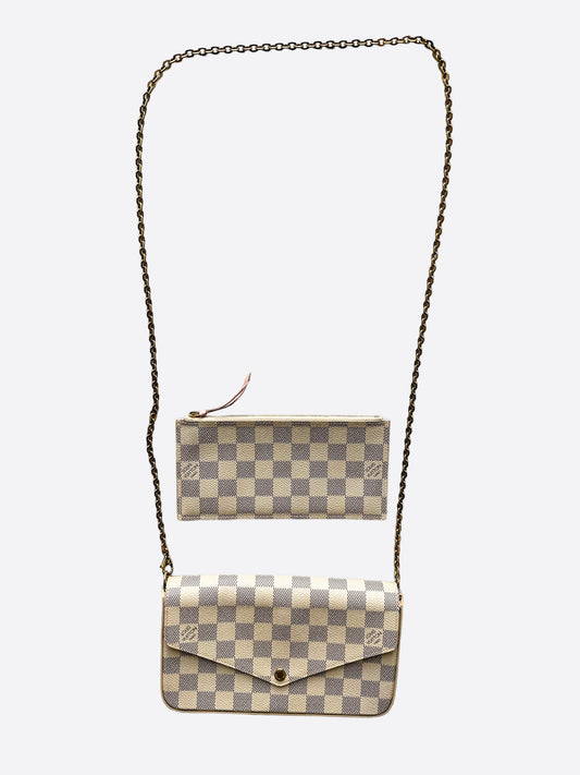 Louis Vuitton Damier Azur Pochette Felicie