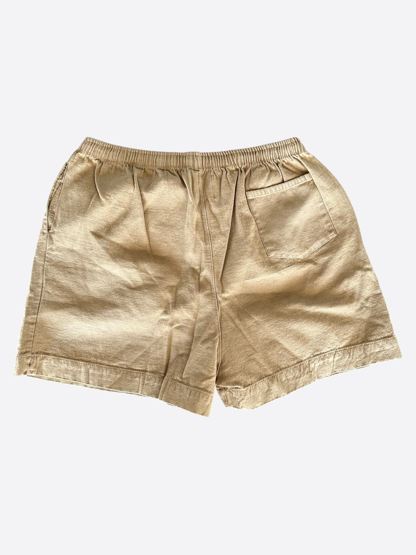 Gallery Dept Tan & Black Logo Zuma Shorts