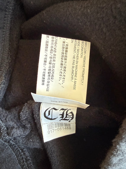 Chrome Hearts Black & Red Cemetery Horseshoe Logo Sweatpants