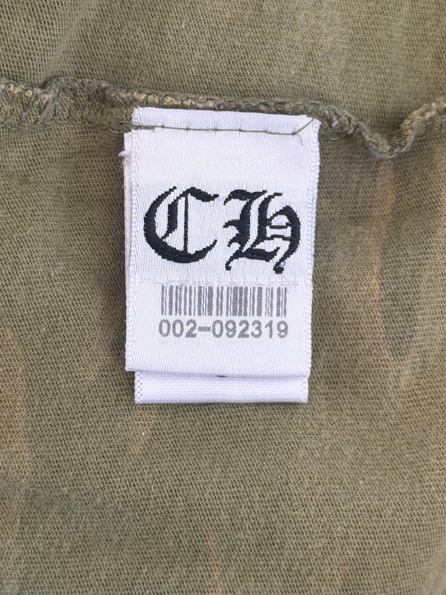 Chrome Hearts Camouflage & Black Star Logo T-Shirt