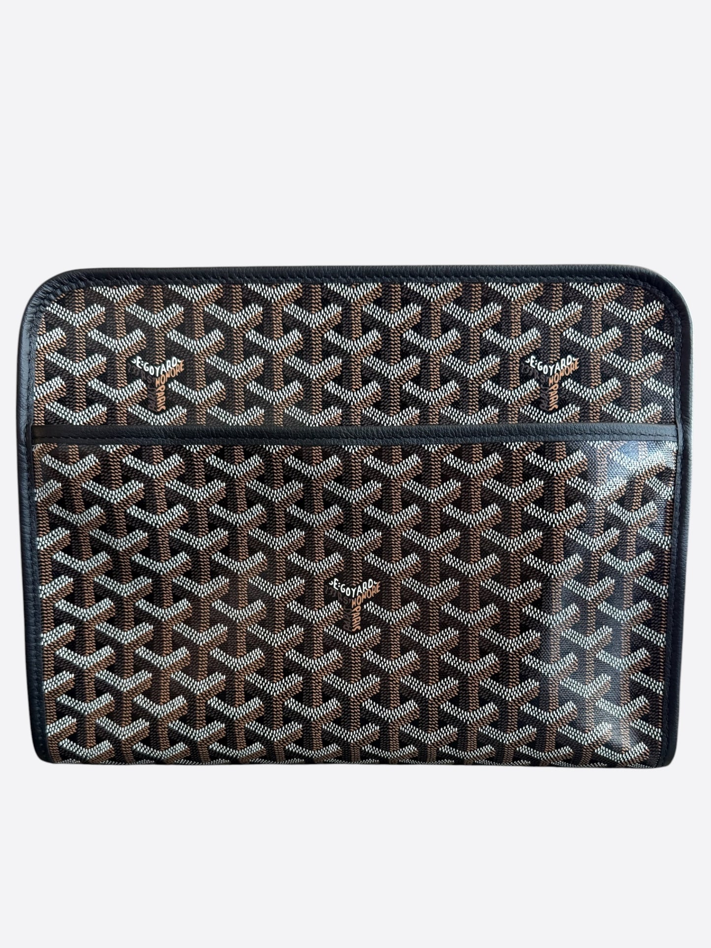 Goyard Black Jouvence GM Toiletry Bag