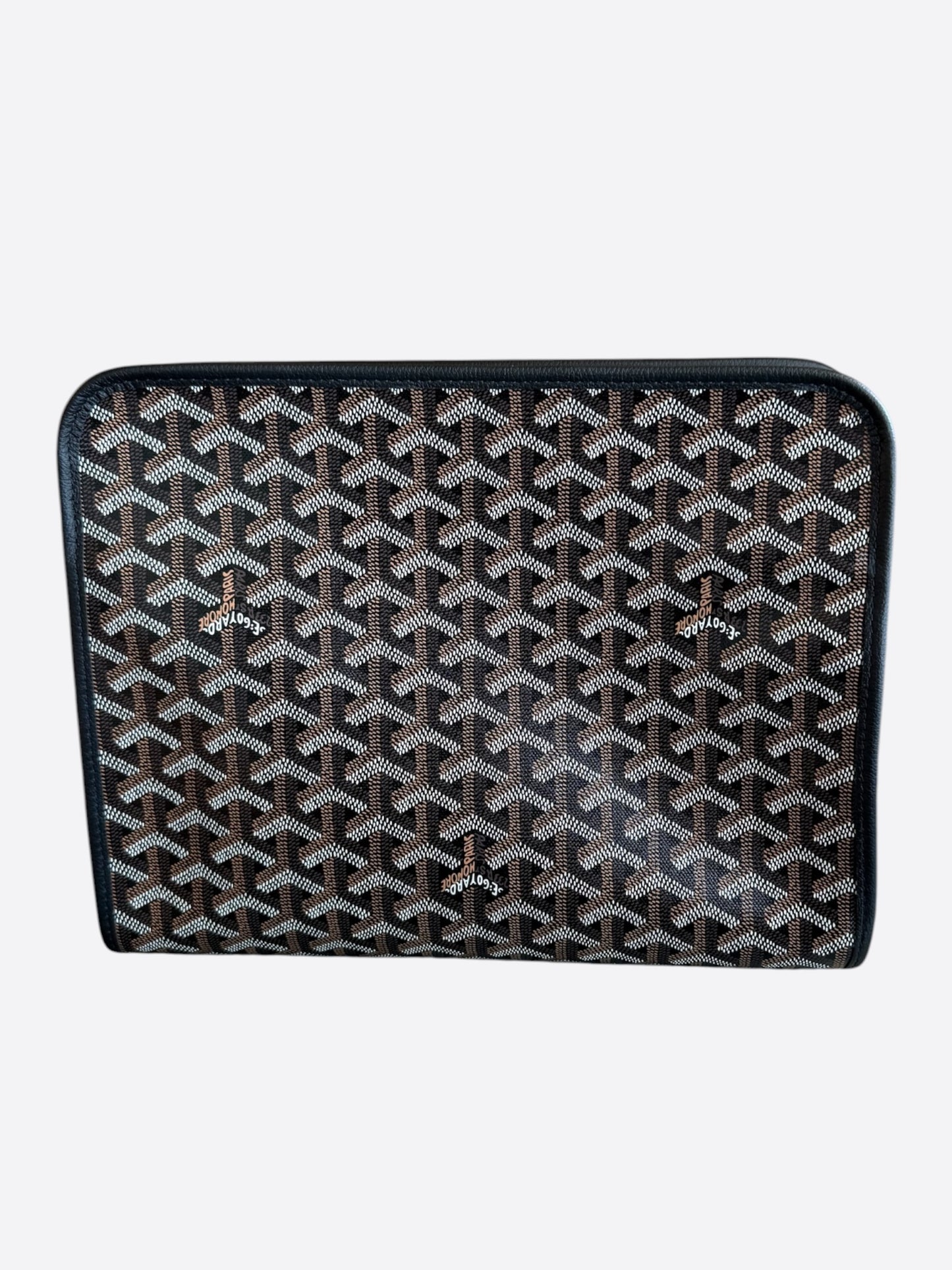 Goyard Black Jouvence GM Toiletry Bag
