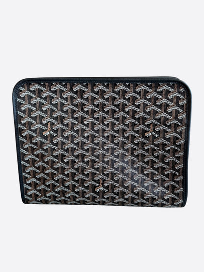 Goyard Black Jouvence GM Toiletry Bag